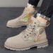 European Warm Series Martin Autumn Winter 2025 New High-top Workwear Leather Men's Thick-soled Height-increasing Big-toe Motorcycle Boots_vogvips.com