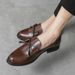 Spring Leather Trendy British Style Brogue Carved European Version Hairstylist Men's Shoes Large Size 46_vogvips.com
