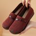 Women's 2026 New Style Single Dropshipping Versatile Casual For Women Wide Fat Feet Slip-On Mom Shoes_vogvips.com