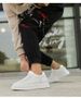 Men's Breathable Invisible Inner Heightening Platform White Shoes Men's Sports And Leisure Board Shoes_vogvips.com
