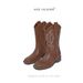 Miss Valunen Embroidered Ethnic Western Cowboy Square Toe Short Sister Tassel Same Style Boots_vogvips.com