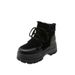 Genuine Leather Thick-Soled Height-Increasing Snow Boots Women, Sheepskin Integrated, 2025 New Winter Fleece-Lined_vogvips.com