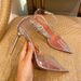 26ss Summer New Pointed Toe Rhinestone One-Strap Closed-Toe Sandals For Women Crystal Thin Heel Fashion Transparent Hig Closed-_vogvips.com