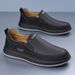 Business Me Leather Loafers Slip On Dress Breathable Casual Flats Non-Slip Soft Sole Office Walking Shoes Male_vogvips.com