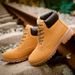 European Warm Series Extra Large Yellow Martin Work Combat Safety Shoes Men's Boots G-3_vogvips.com