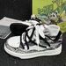 National Trend Men's Niche Design Skate Milk Fufu Casual Sports Thick-Soled Couple White Shoes_vogvips.com