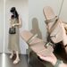 Gaomeilun WOOOHU Women's Summer Slip-on Sandals, Super Beautiful New Style With Sparkling Diamonds, Fashionable And_vogvips.com