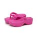 Thick Soled Women's With Feeling Stepping On Feces, Wearing A Summer Korean Version Of Instagram Trendy Fairy Style Flip_vogvips.com