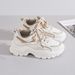 Ins Korean Style New Dad For Women 2025 Spring Student Sports Running Casual Shoes Thick Sole Height Increasing Q8825_vogvips.com