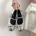 Silver Popular Bow 2026 Summer Ballet Retro Mary Jane Dress French Shallow Flat Soft-soled Shoes_vogvips.com