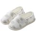 Maternity Postpartum Shoes For Women, Summer Thin Printed Breathable Soft Sole Non-Slip Closed Heel Postpartum Slippers For Spring And Autumn_vogvips.com