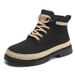 Men's Casual Martin Boots Chunky Sole Height Increasing Ankle Boots Round Toe Fashion Work Boots For Men_vogvips.com