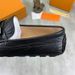 New Lazy Men's Genuine Leather Summer British Style Slip-On Loafers Cowhide Casual Driving Shoes_vogvips.com