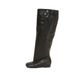 Women's Style Pleated Slimming Slouch Boots Above The Knee Slip-On Fashion Autumn Leg Boots Runway_vogvips.com