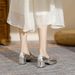2025 Summer New Small Leather French High Coarse Heels Versatile Silver Shallow Mouth Women's Single Shoes_vogvips.com