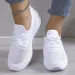 Spring Breathable Wedge Sneakers Women Mesh Knit Platform Sports Woman Casual Non Slip Lace Up Tennis Shoes Ladies_vogvips.com