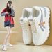 Forrest Gump Shoes Female Students Running Sports Platform Heightening Shoes Casual Shoes_vogvips.com