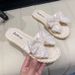 High-Quality Design Sense Summer Sandals For Women, Ins Fashion Bowknot New Style Outdoor Niche One-Strap Beach Shoes_vogvips.com
