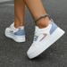 Little White For Women 2025 Spring And Autumn New Large Women's Versatile Student Flat Casual Board Sports Shoes_vogvips.com