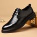 Summer Hollow-out Business Youth British-style Soft-soled Breathable Perforated Work Shoes, Formal Men's Leather Shoes_vogvips.com