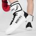 New Men's Boxing Shoes Men's High Top Sanda Shoes High Top Fighting Training Shoes Wrestling Shoes Wrestling Boots Wear Resistant Boxing Shoes Women_vogvips.com