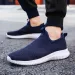 Spring Casual Air Mesh Shoes For Men Loafers Black Fashion Sneakers Mens Trainers Sapato Masculino_vogvips.com