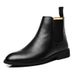 Fashion business pointy boots Men's boots Leather boots_vogvips.com