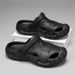 Men's Outdoor Summer Wearable Clog Shoes Anti-Slip Breathable Odor-Resistant Slip-Resistant Sandals_vogvips.com