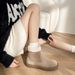 Weiwei Girl 3557-3 Thick-Soled Snow For Women Winter Short Boots With Fleece Lining Style Warm Cotton Shoes_vogvips.com