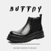 Thick-soled Heightening Chelsea Boots Overalls Short Boots Retro Tooling Boots_vogvips.com
