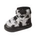 Winter New EVA Thick Sole Warm Closed Heel Non-Slip Cotton Shoes Cute Fleece-Lined Snow Boots For Women_vogvips.com