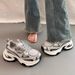 Mesh Breathable Dad Shoes For Women New Thick Sole Height Increase Thin Lightweight Versatile Casual Sports Shoes Trend_vogvips.com