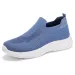 Breathable Mesh Mother's Summer Style Walking Sports Ladies Casual Flat Beijing Cloth Shoes EVA Insole Non Slip_vogvips.com