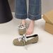 Shallow Single Shoes Ballet Flat Women's Shoes Soft Sole Early Spring French Retro Mary Jane Shoes Inner Height Increase_vogvips.com