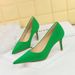 3391-A10 Style Fashionable Minimalist Women's Shoes, Thin High Heels, Shallow Mouthed Pointed Toes, New Spring And_vogvips.com