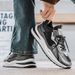cushioning Rebound Running Shoes Men's Non-slip, Wear-resistant, Breathable And Comfortable Sports Shoes Men's Shoes_vogvips.com