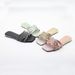 Women's Shoes Summer New Style Rhinestone Sequin Flat Sandals For Outdoor Wear_vogvips.com