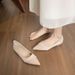 Pointed-toe New Model, Flat Versatile, Perfect For Skirts, Comfortable And Stylish, Large Size, Elegant Shallow_vogvips.com
