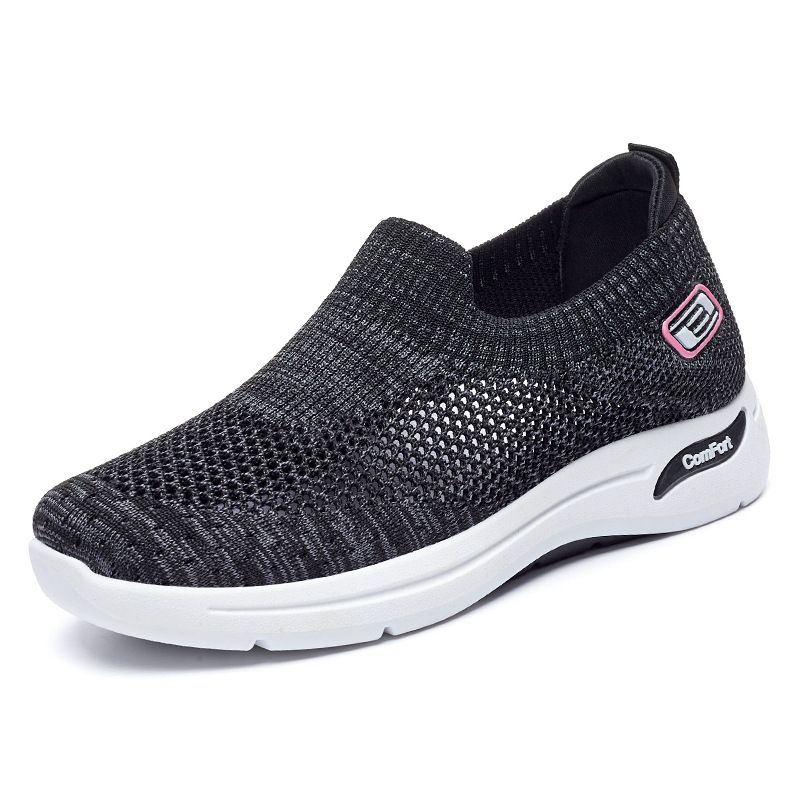 Women's Casual Mother Shoes Douyin Same Socks Mesh Shoes Soft-soled Sneakers Women_vogvips.com