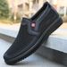 Euro Step Plus Size Summer Mesh New Men's Cloth Shoes Breathable Slip-On Casual Polyurethane Sandals_vogvips.com