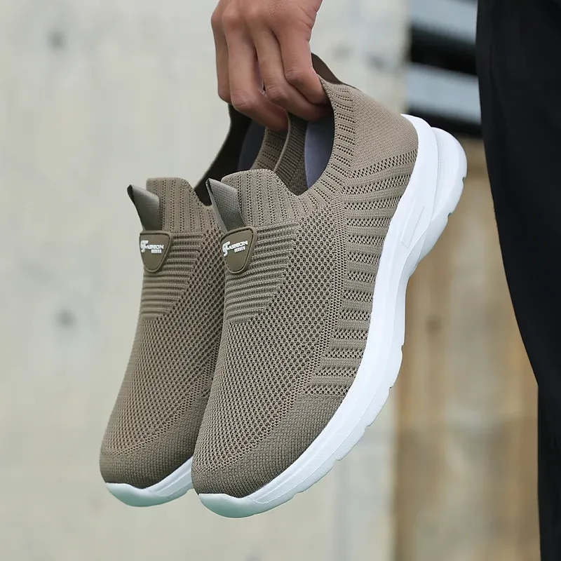 Men's Barefoot Adjustable Slip In Sneakers Minimalist Lightweight Walking Flat Bottom Boat Skateboard Designer Shoes_vogvips.com