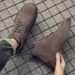 European Warm Series 2025 Autumn New Martin Men British Trend Short Boots Stitched Soft Sole Pig Leather Youth Men's Shoes_vogvips.com
