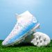 the World CupNew 47 Large Size 48 Men's Spikes High Top Football Adult Grass Game Training Shoes_vogvips.com