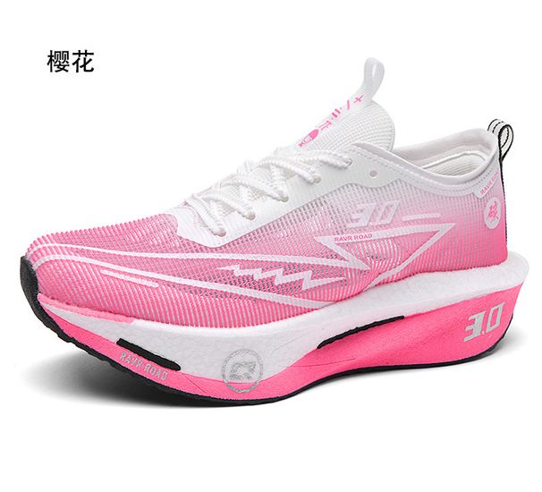 New Cross-Border New FashiNew Men's Youth Racing Fitness Shock-Absorbing Soft-Soled CarbNew Plate Shoes, Women's_vogvips.com
