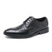 Euro Step 2025 Low-top Spring And Autumn Large Size 48 Men's Leather Brogue Carved Weave Business Formal Groom Wedding Shoes_vogvips.com