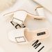Women S Pumps Summer Fashion Simple Casual Thick Outer Wear High Heel Square Buckle Women Sandals And Slippers_vogvips.com