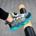 Boys' Sports Shoes 7 12 Years Old 2024 Spring And Autumn New Lightweight Soft Sole Running Shoes Big Boy Button Shoes_vogvips.com