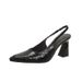 French-style Open-back Pointed-toe High-heeled Sandals For Women, Paired With A Skirt, 2026 Spring-summer New Elegant_vogvips.com