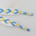 Shoelace 1cm Wide Flat Color Cross Terylene Cotton Shoelace All Tide Flow Fitting_vogvips.com