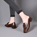 British Retro Square-toed Shoes 2025 New Model, Comfortable And Versatile Single Shoes, Dual-use Soft Leather Soft-soled_vogvips.com